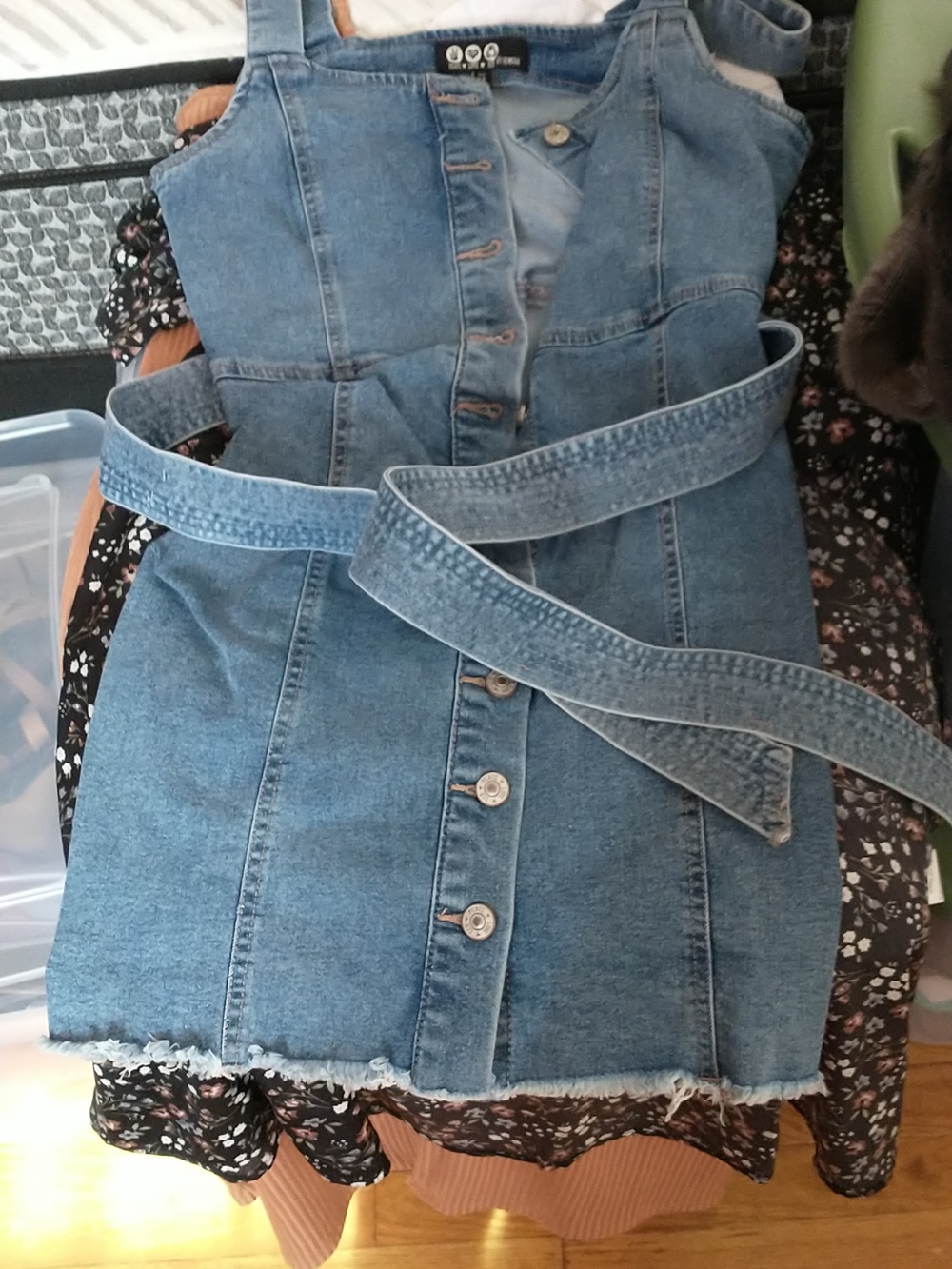 Denim Mini dress